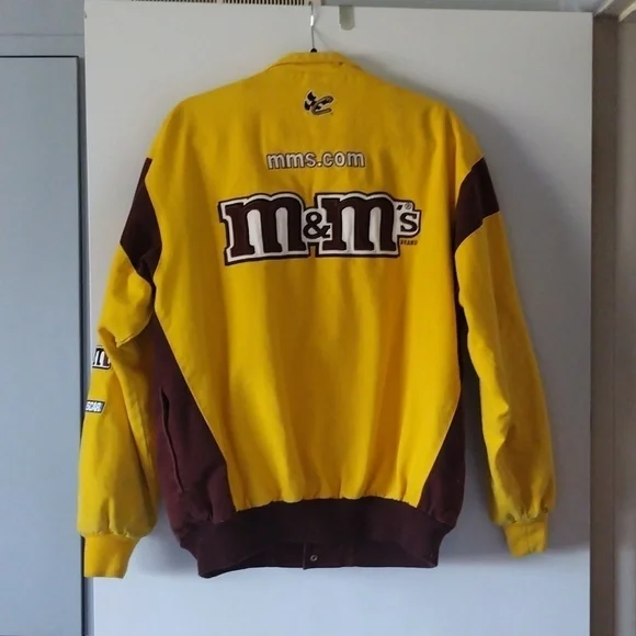 Chase Authentics Vintage Elliot Sadler NASCAR M&M's Jacket - Picture 7 of 10